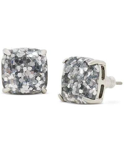 Kate Spade New York Glitter Crystal Square Stud Earrings