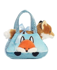 Aurora Small Peek-a-Boo Fox Fancy Pals Fashionable Plush Toy Multicolor 7"
