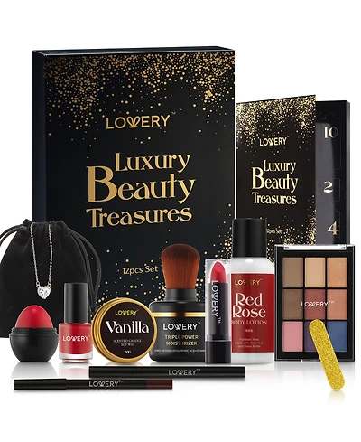 Lovery 12-Pc. Luxury Beauty Advent Calendar Set