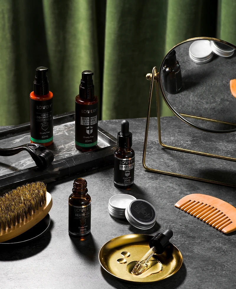 Lovery 11-Pc. Men's Beard Grooming Gift Set