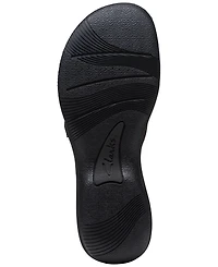 Clarks Women's Cloudsteppers Breeze Piper Comfort Slide Sandals