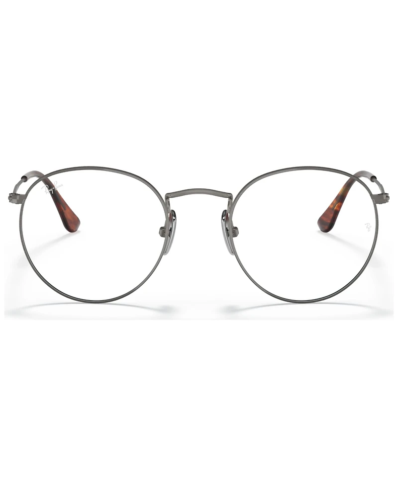 Ray-Ban Unisex Round Titanium Optics Eyeglasses, RB8247V