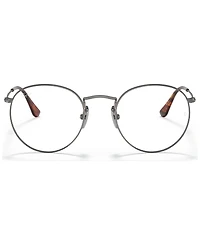 Ray-Ban Unisex Round Titanium Optics Eyeglasses, RB8247V