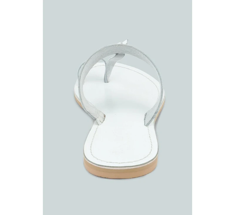 Womens Leona Thong Flat Sandals