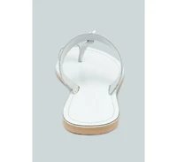 Womens Leona Thong Flat Sandals