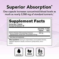 Theralogix CurcuSorb Turmeric Curcumin Supplement 90-Day Supply