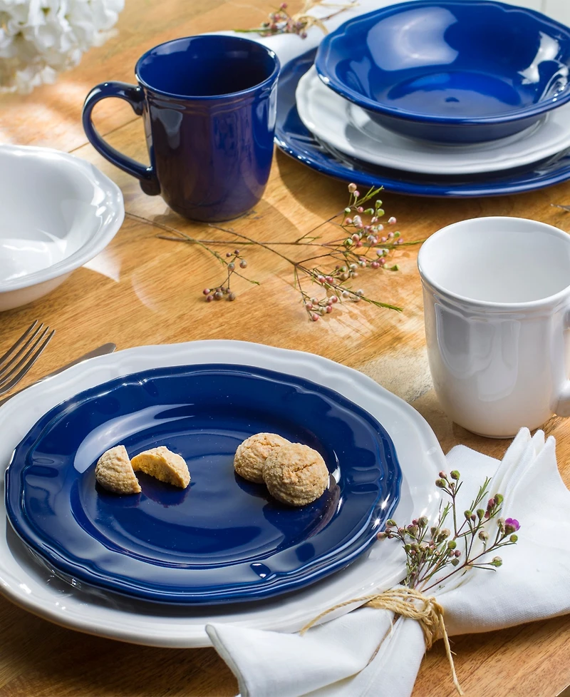 Euro Ceramica Siena 16 Pc. Dinnerware Set, Service for 4