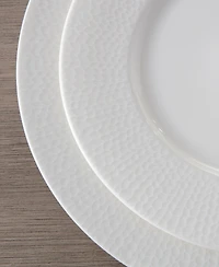 Fortessa Amanda White Embossed Charger