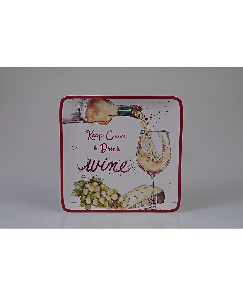 Certified International Napa 4-Pc. Salad Plates asst.