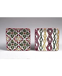 Certified International Napa 4-Pc. Canape Plates asst.