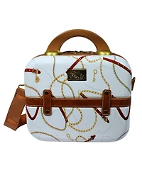 World Traveler Gatsby Vintage-Like Trunk Style Cosmetic Case