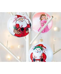 Old St. Nick Drum Ornament