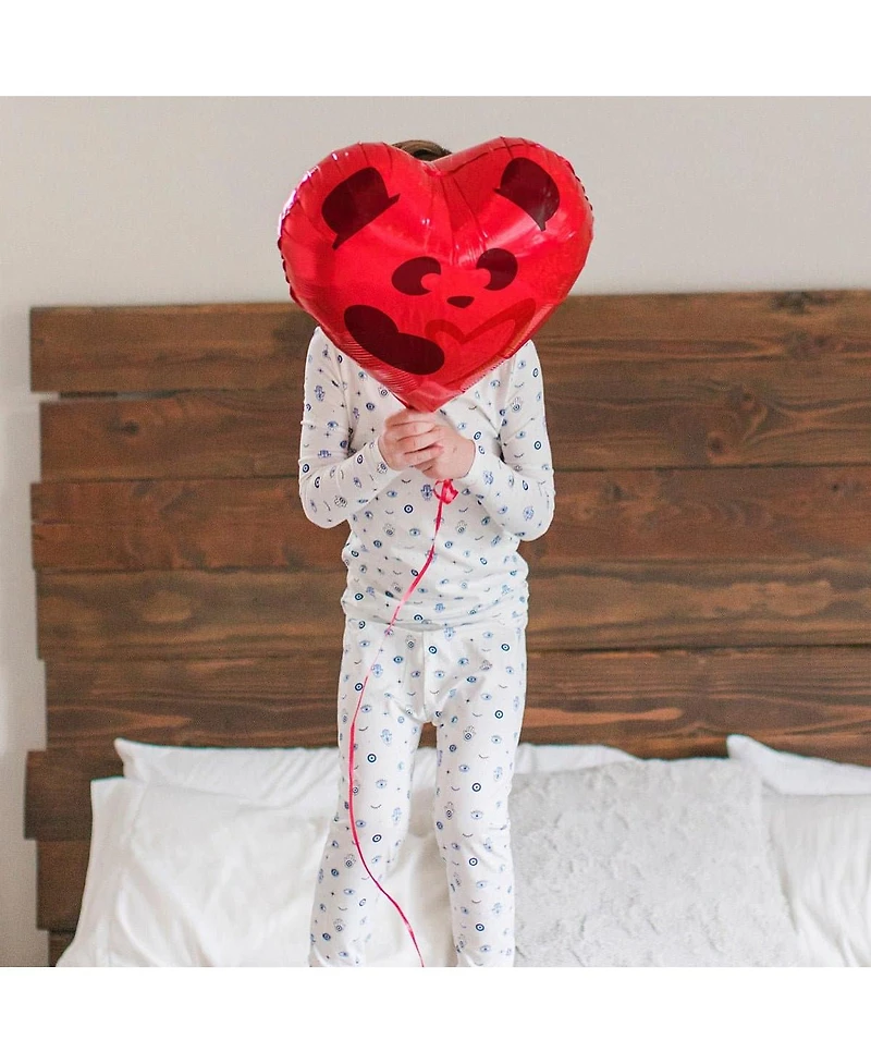 Bellabu Bear Toddler| Child Unisex Kids The Eye Set of 2 Piece Pajamas