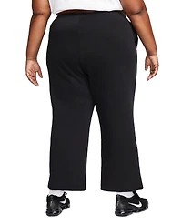Nike Plus Sportswear Club Fleece Mid-Rise Wide-Leg Sweatpants