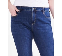 Style & Co Plus Mid-Rise Curvy Bootcut Jeans, Exclusively at Macy's