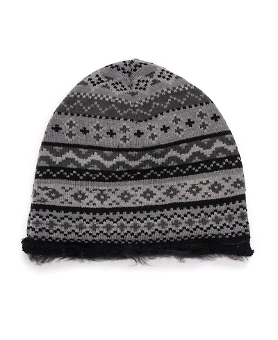 Muk Luks Men's Heat Retainer Hat, One Size