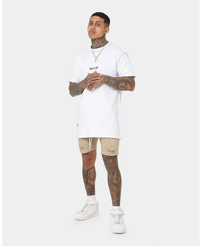 Saint Morta Mens Annex Denim Shorts Big & Tall