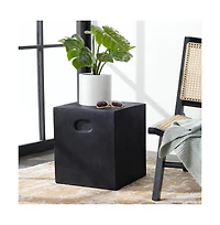 Cube Concrete Accent Stool