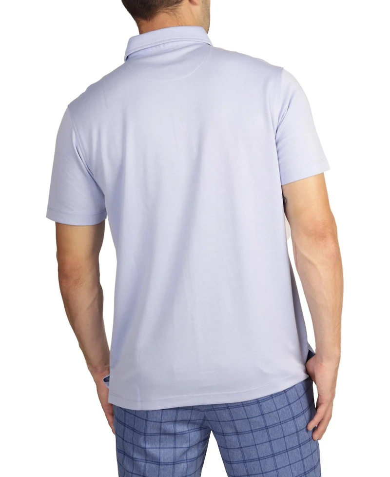 Tailorbyrd Big & Tall Solid Modal Polo Shirt