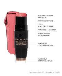 Nudestix Nudies Matte Lux All Over Face Blush Color