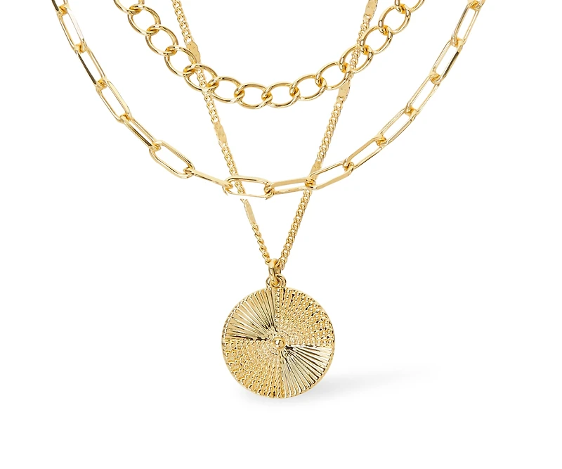 Ana Luisa Layered Chain Necklace - Michelle Set