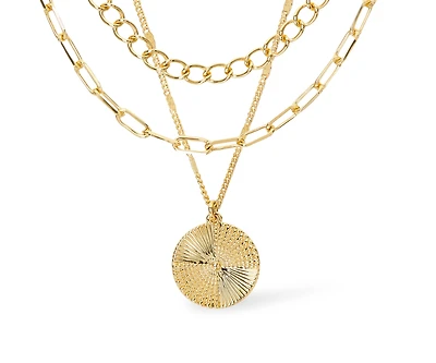 Ana Luisa Layered Chain Necklace - Michelle Set