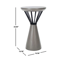 Akiko Concrete Accent Table
