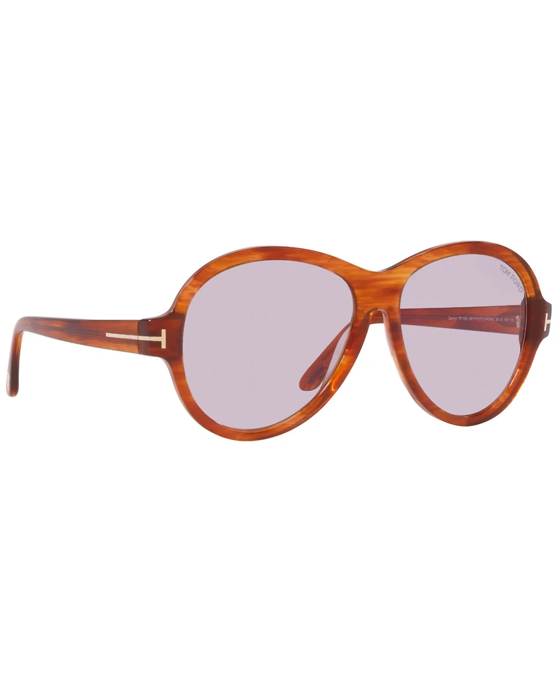 Tom Ford Women's Camryn Sunglasses, Photocromic TR001640