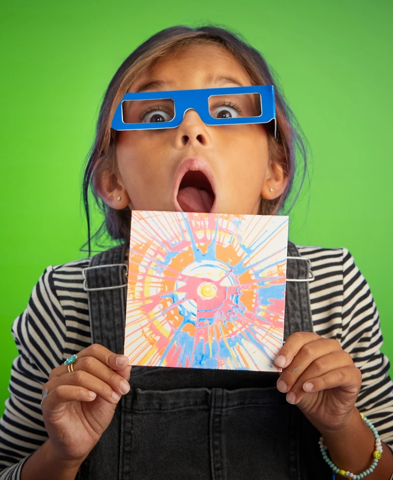 Geoffrey's Toy Box 3D Spin Art Light-up Swirl Design for Kids 6 years and up, Created for Macy's
