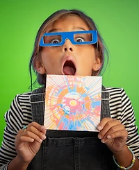Geoffrey's Toy Box 3D Spin Art Light-up Swirl Design for Kids 6 years and up, Created for Macy's