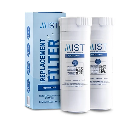 Xwf Water Filter Replacement (Not Xwfe), Compatible with Ge Xwf Models: GWE19JSLSS, WR17X30702, GBE21, GDE21, GDE25, GFE24