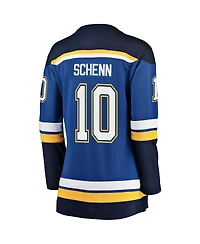 Women's Fanatics Brayden Schenn Blue St. Louis Blues Breakaway Player Jersey