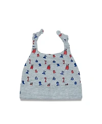 Infant Boys and Girls New Era Heather Gray New York Giants Critter Cuffed Knit Hat