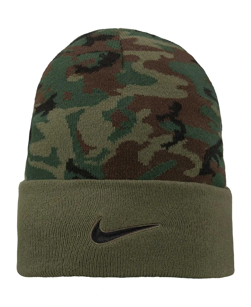 Men's Nike Camo Tcu Horned Frogs Military-Inspired Pack Cuffed Knit Hat
