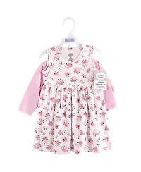 Luvable Friends Dress and Cardigan