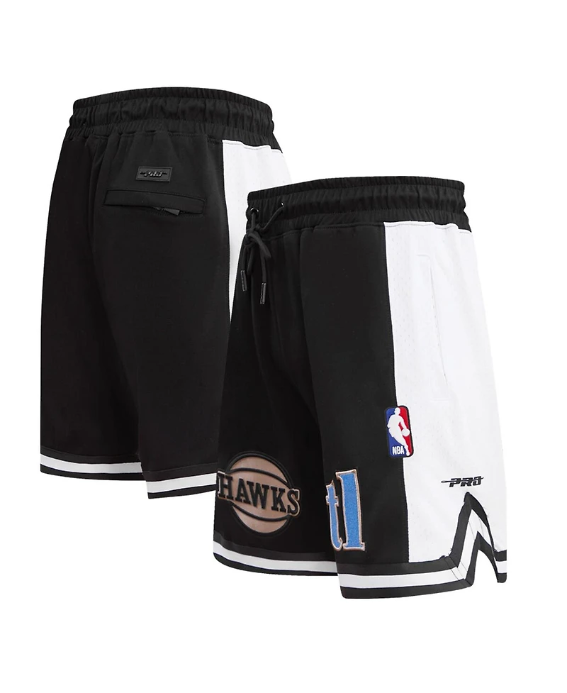 Men's Pro Standard Black Atlanta Hawks 2023/24 City Edition Dk Shorts