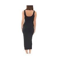 Ripe Maternity Luxe Knit Contour Dress Black