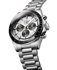 Longines Men's Swiss Automatic Chronograph Conquest Stainless Steel Bracelet Watch 42mm