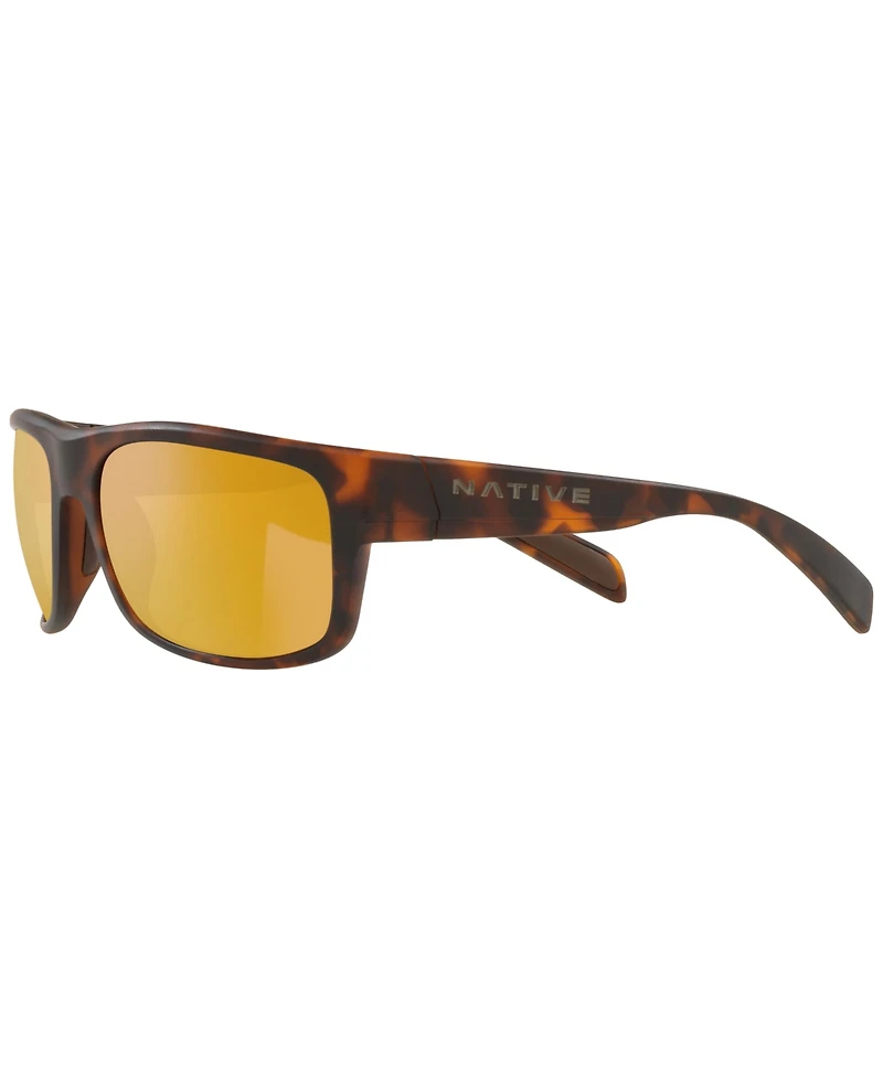 Native Eyewear Men's Ashdown Polarized Sunglasses, Mirror Polar XD9003