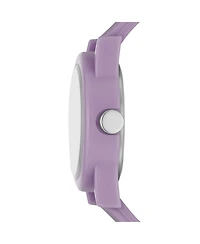 Skechers Women's Rosencrans Three-Hand, Purple-Tone Polycarbonate Watch