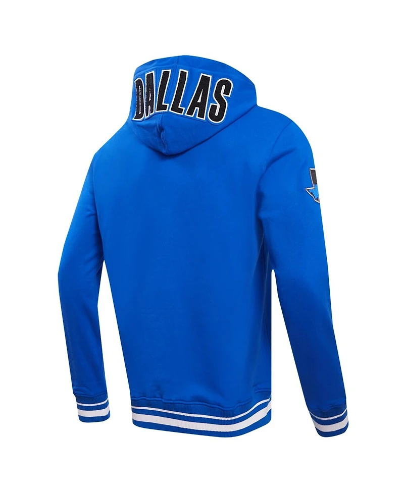 Men's Pro Standard Royal Dallas Mavericks 2023/24 City Edition Pullover Hoodie