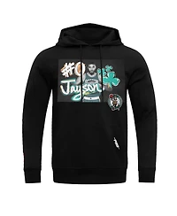 Men's Pro Standard Jayson Tatum Black Boston Celtics Player Yearbook Pullover Hoodie