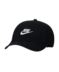 Youth Boys and Girls Nike Black Futura Club Performance Adjustable Hat