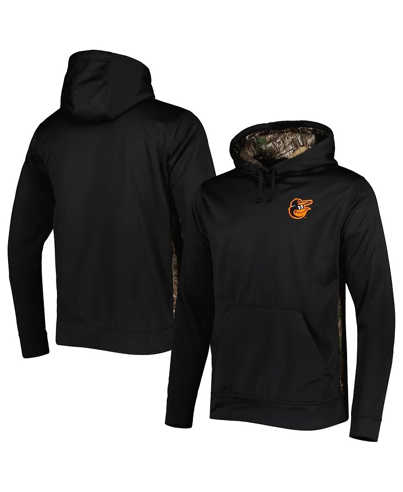 Men's Dunbrooke Black, Camo Baltimore Orioles Ranger Pullover Hoodie