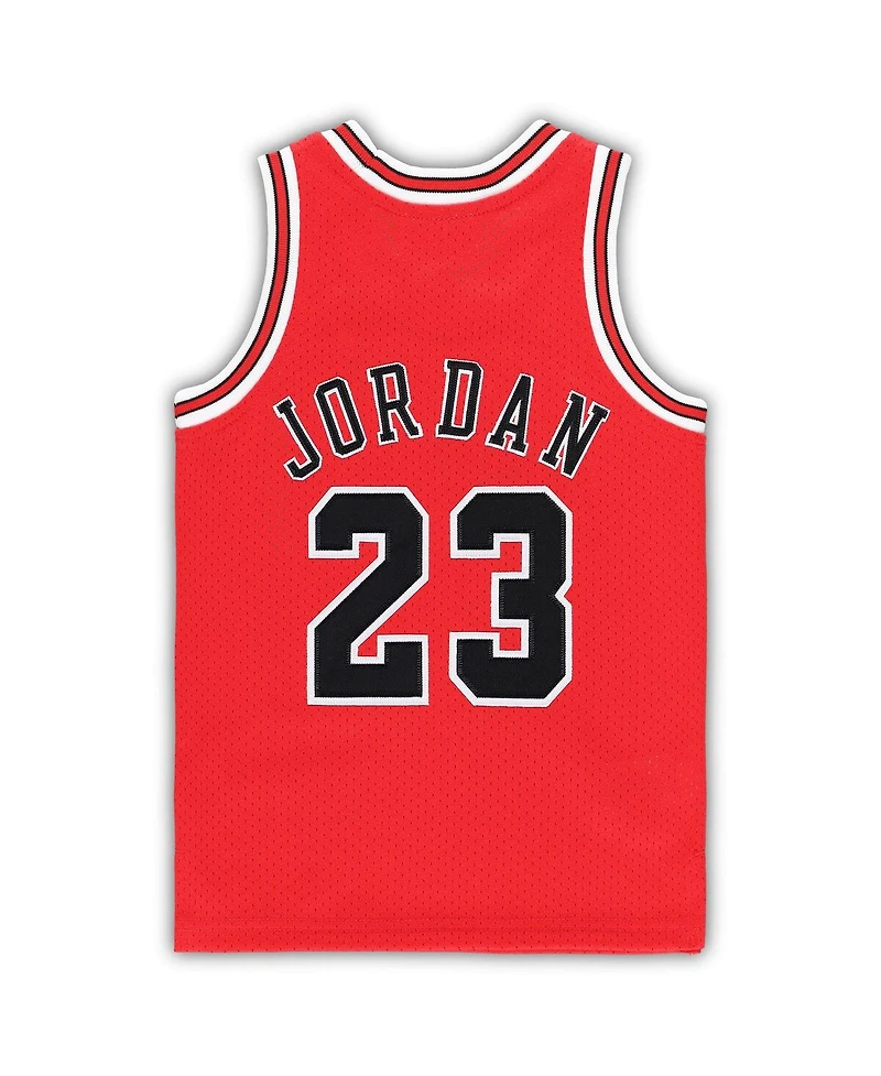 Toddler Boys and Girls Mitchell & Ness Michael Jordan Chicago Bulls 1997/98 Hardwood Classics Authentic Jersey