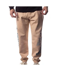 Men's and Women's The Wild Collective Cream Philadelphia Eagles Heavy Block Graphic Jogger Pants