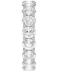 Diamond Oval-Cut Eternity Band (5 ct. t.w.) Platinum or 14k Gold