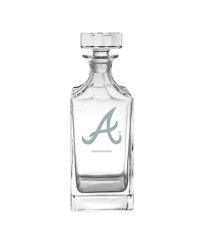Atlanta Braves Etched Decanter