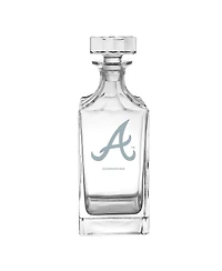 Atlanta Braves Etched Decanter