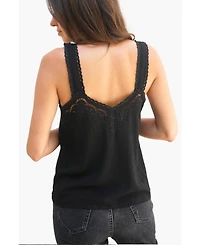 Paneros Clothing Women's Embroidered Iris Camisole